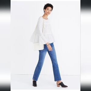 Madewell Tiered Top in Haysboro Stripe Size XS